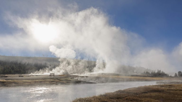 WATCH: Yellowstone Geyser Explodes Sending Debris Flying Towards Bystanders