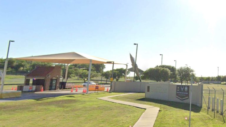 Guards Return Fire After Drive-By Shootings At Air Force Base Entrance
