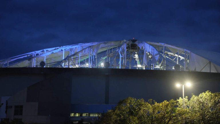New Photos Show Tropicana Field Destruction From Hurricane Milton