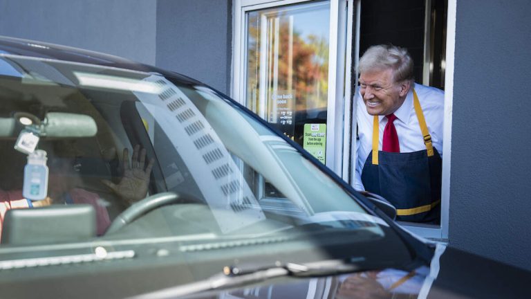 Trump’s Viral McDonald’s Shift Draws Praise, Controversy Online