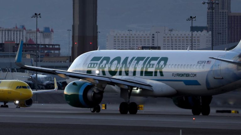 Video Shows Frontier Airlines Plane Making Hard Landing While In Flames