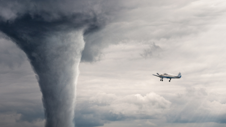 Watch Large Tornado Rip Across Florida Town Preparing For Hurricane Milton