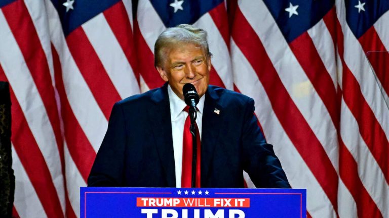 Former President Donald Trump Projected To Win Second Term