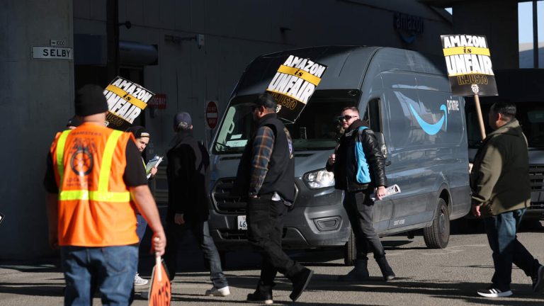 Amazon Teamsters Continue Strike at Four SoCal Warehouses