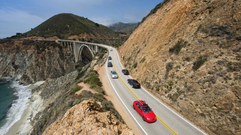 Cadillac Plunges 1,000 Feet Off Malibu Cliff, Two Occupants Disappear