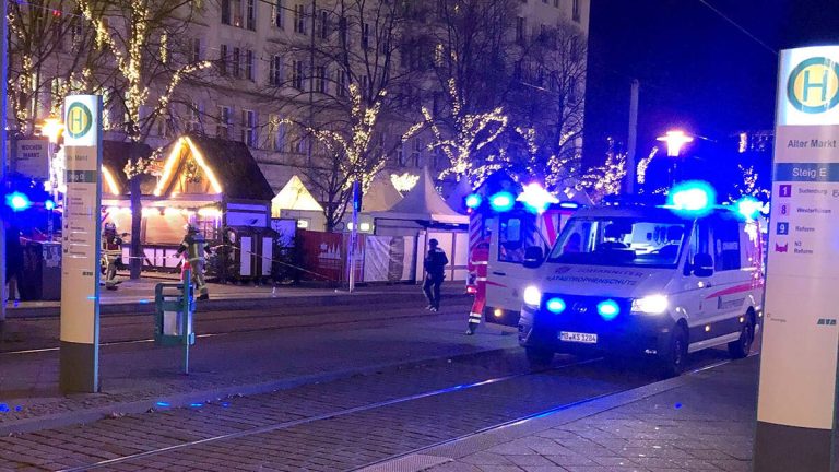 Dozens Injured After Car Plows Through Popular Christmas Market
