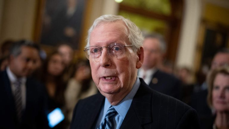 Mitch McConnell Suffers Minor Injury In Fall During Senate Republican Lunch