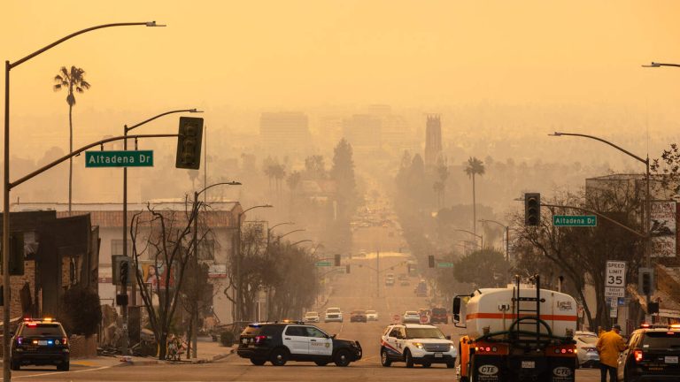 Curfew Implemented in Fire Zones Following Looting Arrests