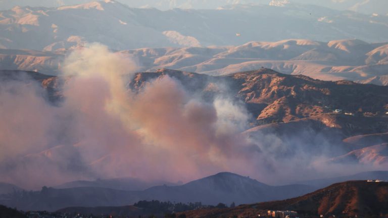 Kenneth Fire in West Hills is Fully Contained