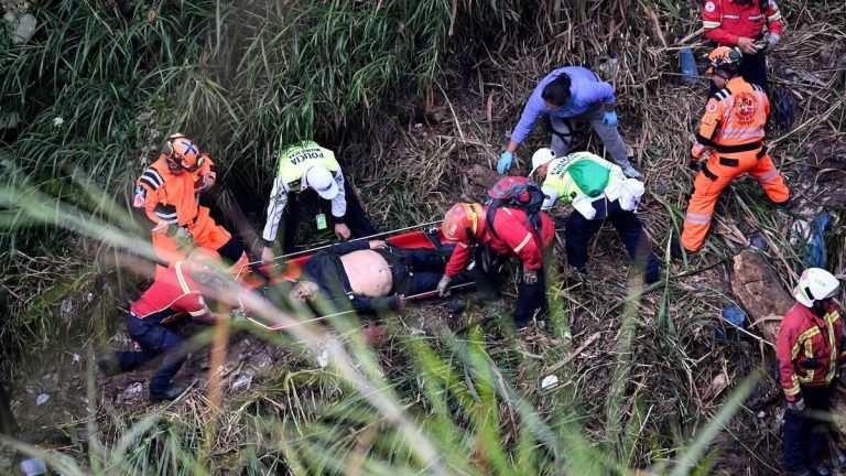 At Least 51 Dead After Bus Drives Off Bridge Into Ravine