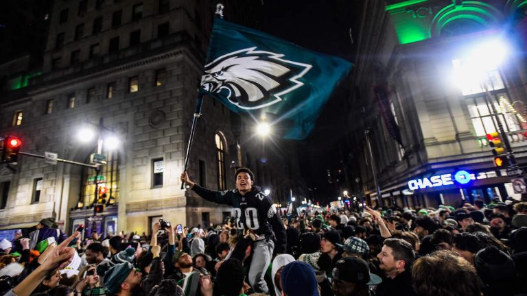 Videos Show Eagles Fans’ Chaotic Super Bowl Celebrations In Philadelphia