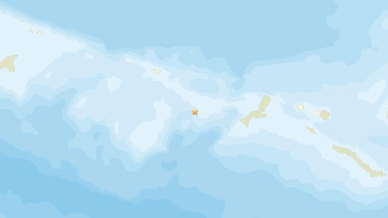 4.8 Magnitude Earthquake Reported In US