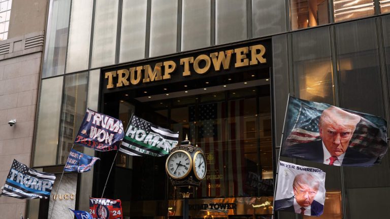 Cops Drag Protester Out Trump Tower After He Vandalized ’45’ Sign