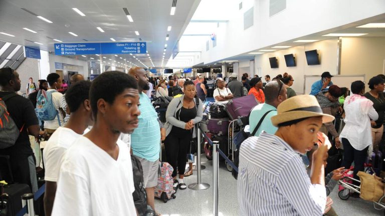 Naked Woman Has Meltdown At Florida Airport