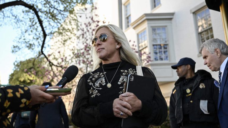 Police Taze Unruly Protesters At Rep. Marjorie Taylor Green Town Hall