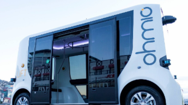 Riverside’s Self-Driving Electric Bus Aims for ‘New Detroit’ Status