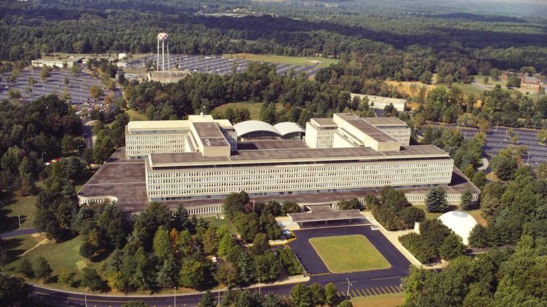 Woman Shot By Security Outside The Gates Of The CIA’s Headquarters