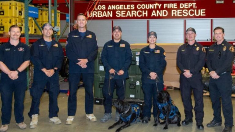 LA County Canine Teams Dispatched to Help with Texas Flood Effort