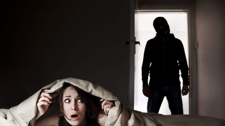 Masked Burglar Stood Over Bed, Inspected Naked Woman As She Slept