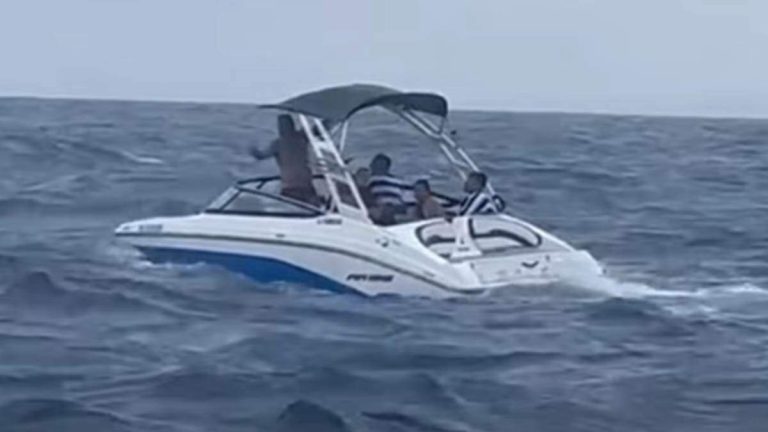 Coast Guard Rescues 8 People From Sinking 20-Foot Boat Off Florida Coast
