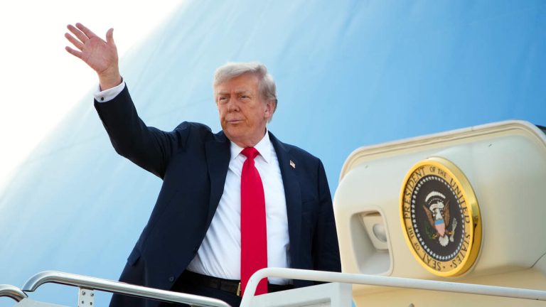 President Trump Heads To Alaska For High-Stakes Meeting With Putin
