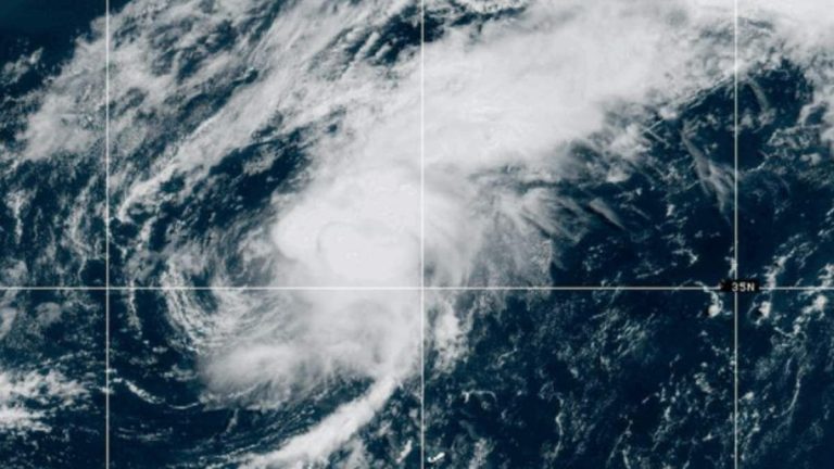 Tropical Storm Dexter Forms In The Western Atlantic Ocean