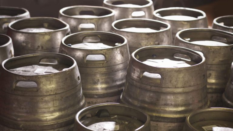 Big Rigs, Vehicle Crash Spills Thousands of Beer on 210 Freeway