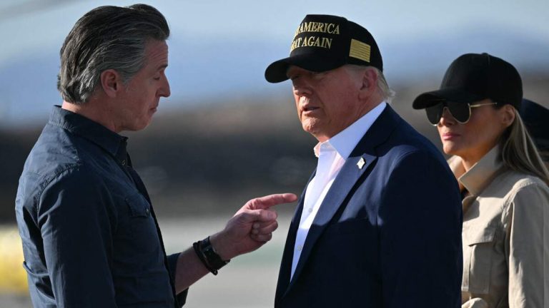 Newsom Rebuts Trump’s Claim on Low-Income Housing in L.A.