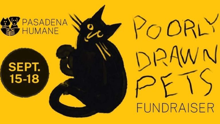 Pasadena Humane’s ‘Poorly Drawn Pets’ Fundraiser Supports Animals