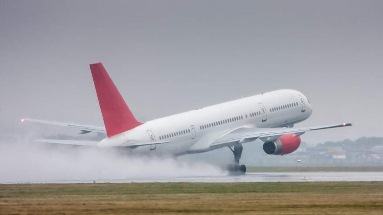 Passenger Jet Aborts Takeoff After Flames Start Shooting Out Of Engine