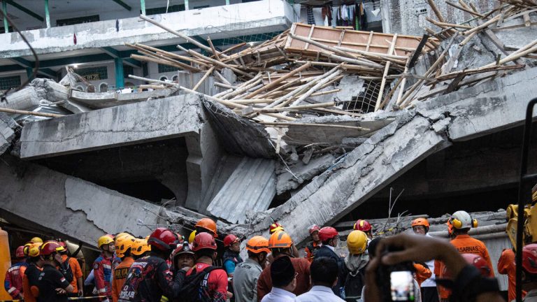 Rescue Operation Underway As Boarding School Collapse Leaves Dozens Trapped