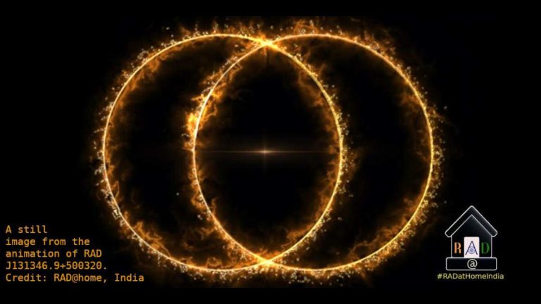 Citizen Astronomers Discover Rare Double-Ringed Odd Radio Circle In Space