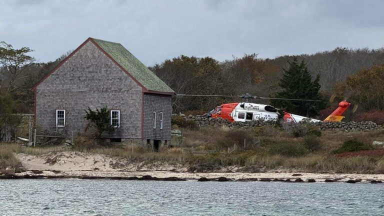 Coast Guard Rescues Family Stranded On Island Off Cape Cod After Boat Fire