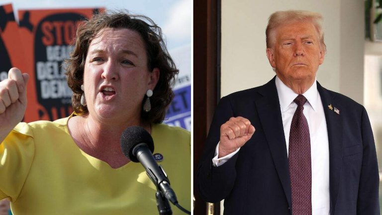 Democrat Katie Porter Tries To Leave Interview Over Trump Question