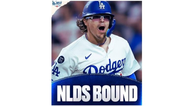 Dodgers Sweep Reds in Wild-Card Series