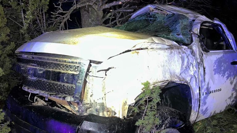 Drunk Girl, 13, Crashes Stolen Truck With 11-Year-Old In Passenger Seat