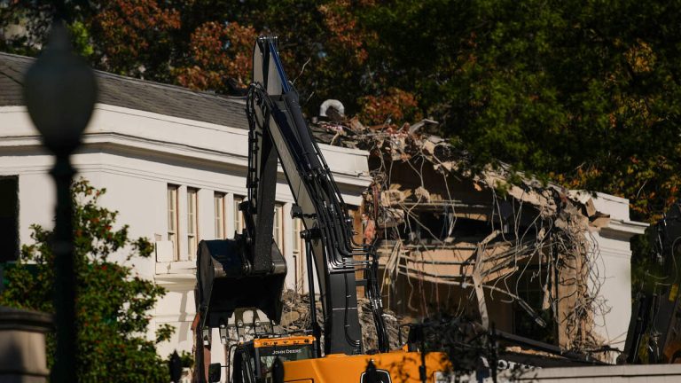 East Wing To Be Demolished As Trump’s Ballroom Construction Moves Forward