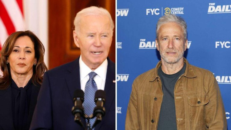 Harris’ Answer On Whether Biden Was ‘Fully Competent’ Surprises Jon Stewart