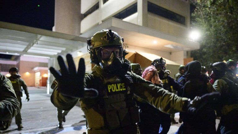 ICE Agents Use Tear Gas To Disperse ‘Hostile’ Protesters In Chicago