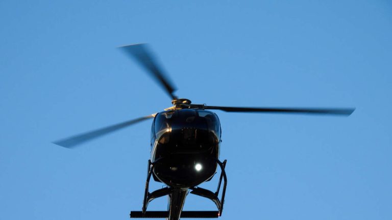 Medical Helicopter Crashes On Freeway Leaving Three Critically Injured