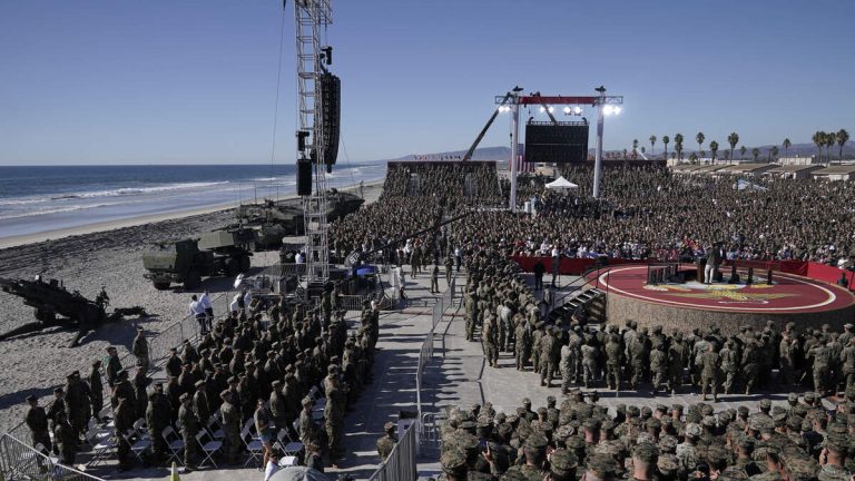 Ordnance Detonates Over 5 Freeway, Hits CHP Vehicle at Camp Pendleton