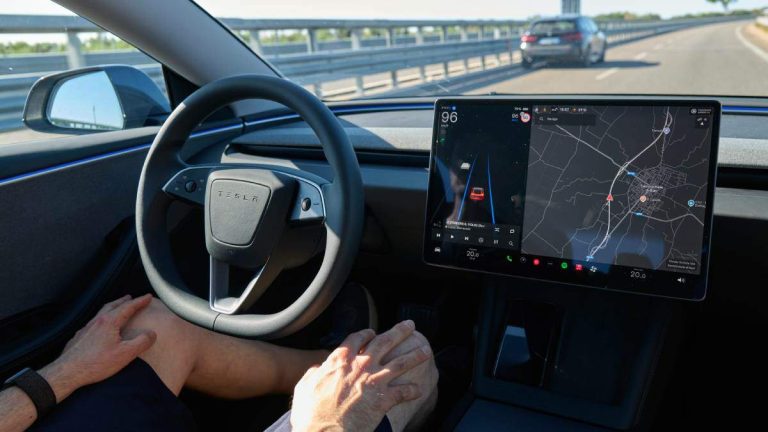 Probe Opened Into Tesla’s Self-Driving Vehicles Over Traffic Violations