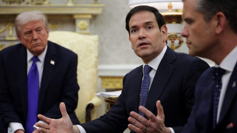 Rubio Warns Israel’s Actions Could Imperil Peace Talks
