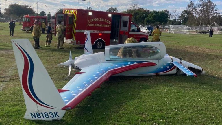 Woman Injured After Small Plane Crashes In Park