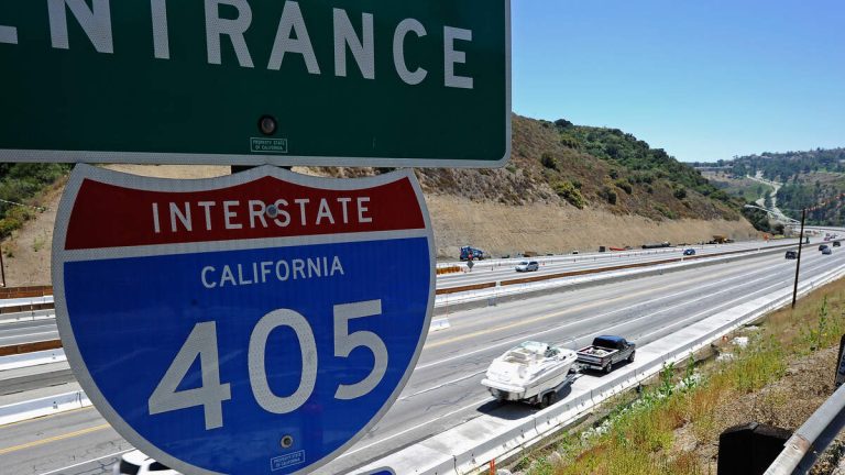 405 Freeway to Close for Two Weekends in Dec. for Paving