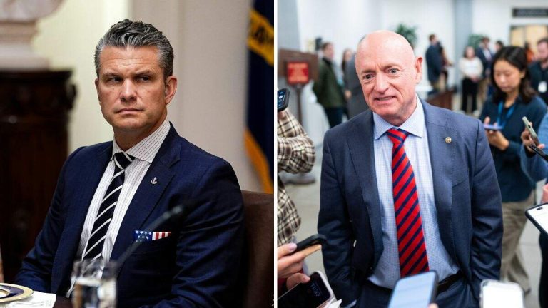 Democrat Senator Calls Hegseth ‘Coward’ Over Mark Kelly Investigation