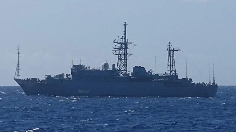 Russian Military Spy Ship Spotted Off US Coast