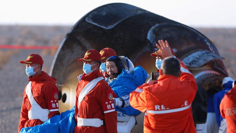 Stranded Chinese Astronauts Safely Return Home From Space Station