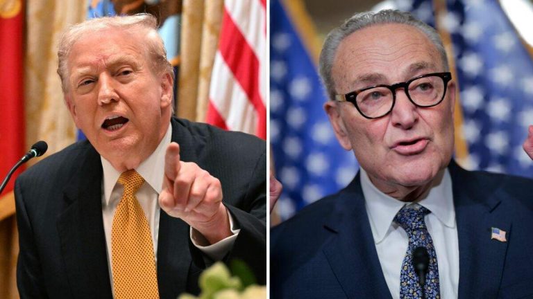 Trump Says Republicans ‘Broke’ Schumer Amid Government Shutdown