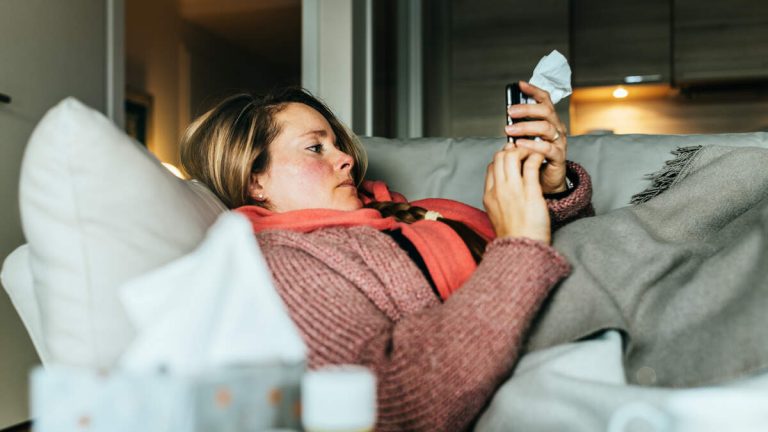 Flu Cases Surge During Holiday Season